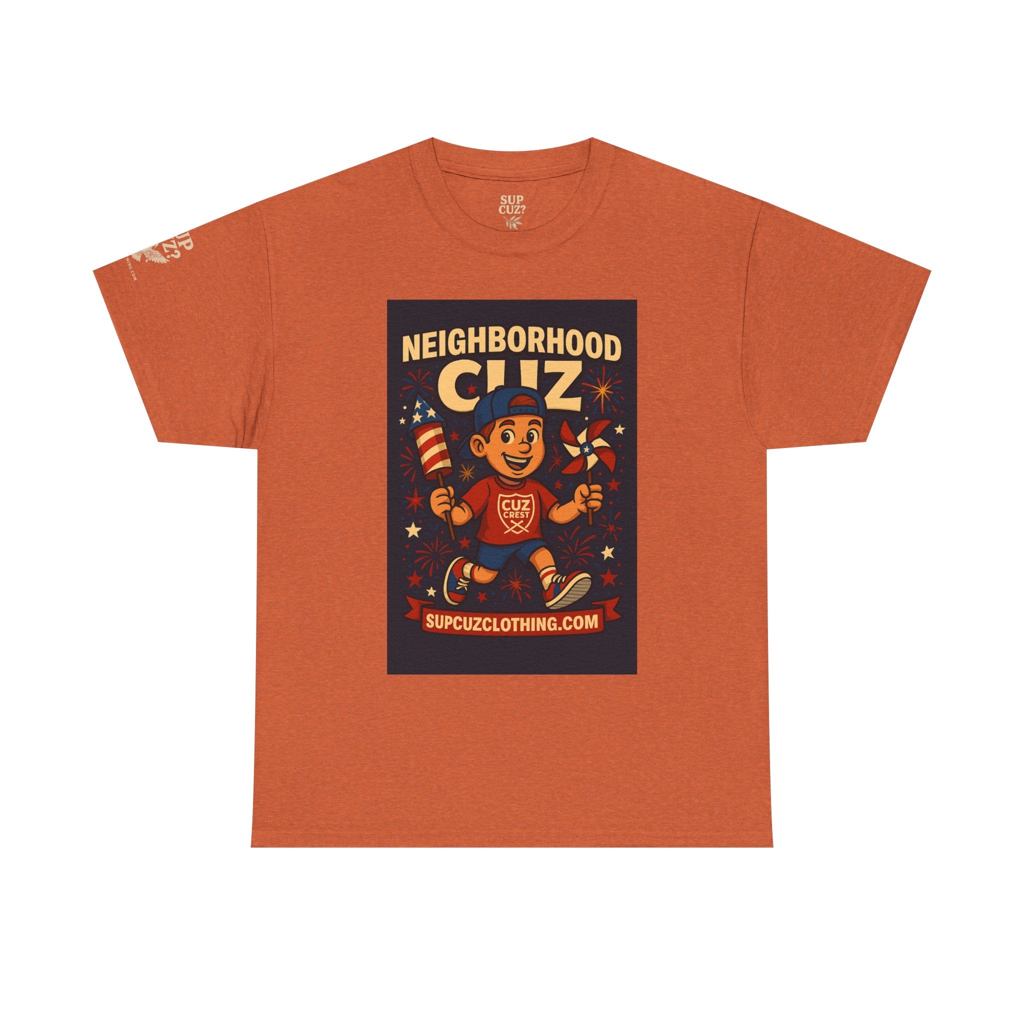 4th of July Launch Tee 6/6 - Unisex Heavy Cotton Tee