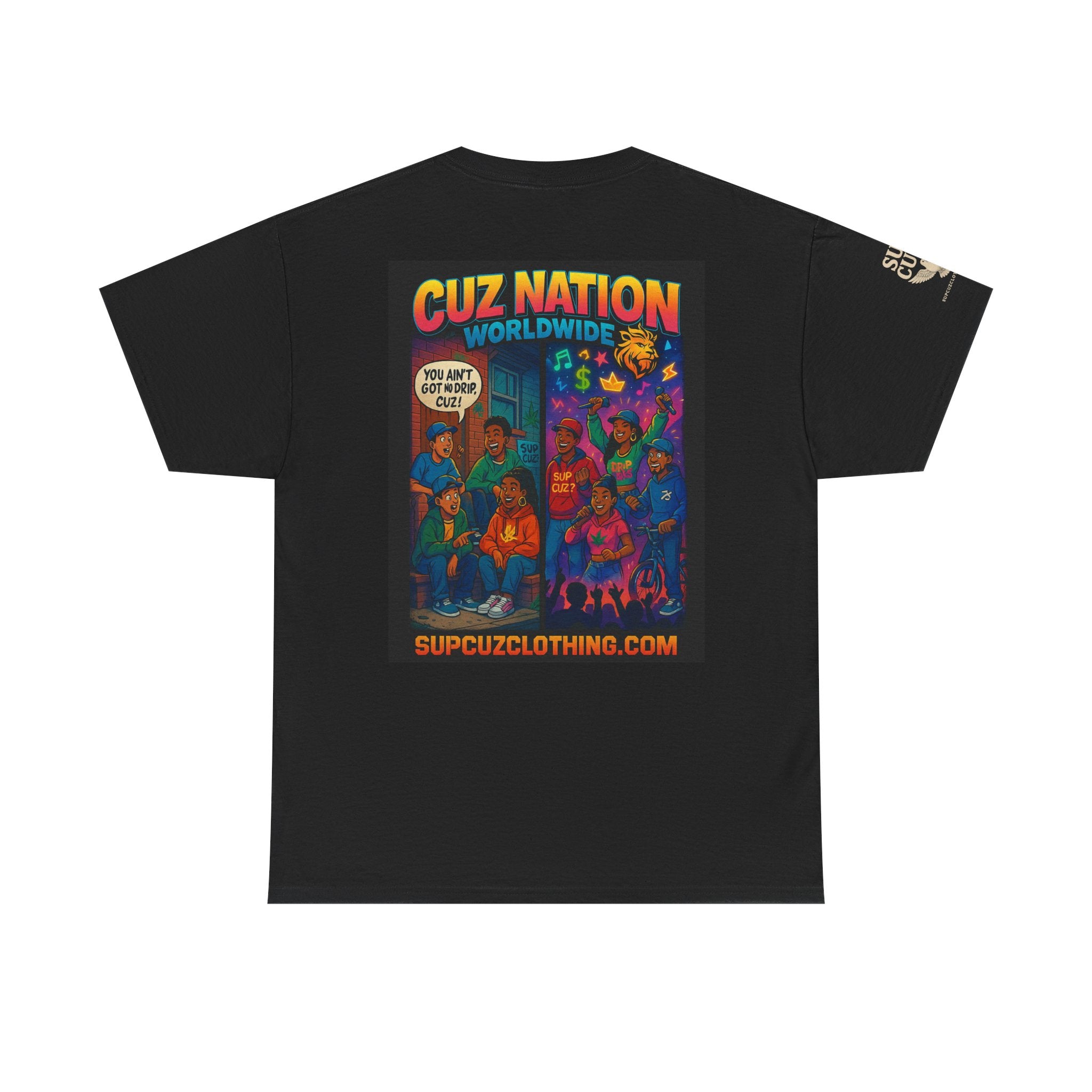 Cuz Nation Worldwide -  Unisex Heavy Cotton Tee