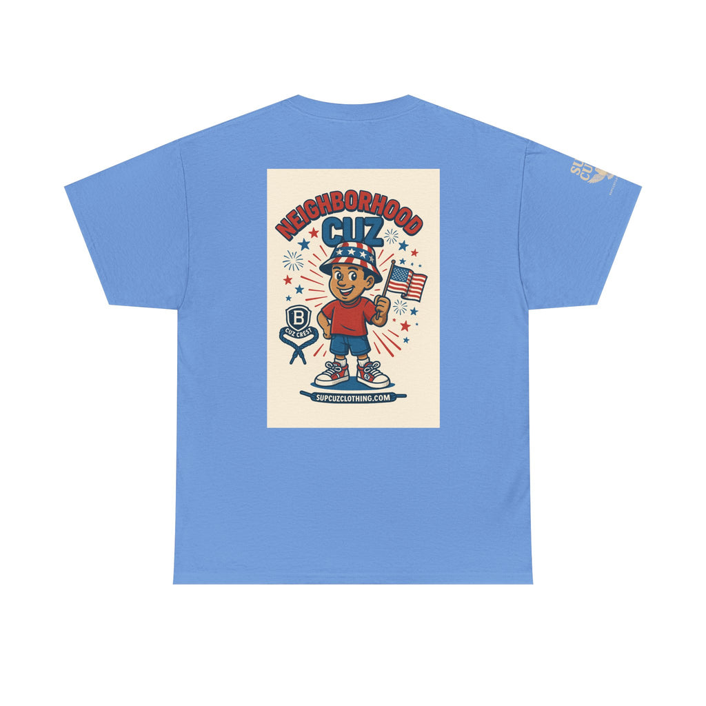 4th of July Launch Tee 4/6 - Unisex Heavy Cotton Tee