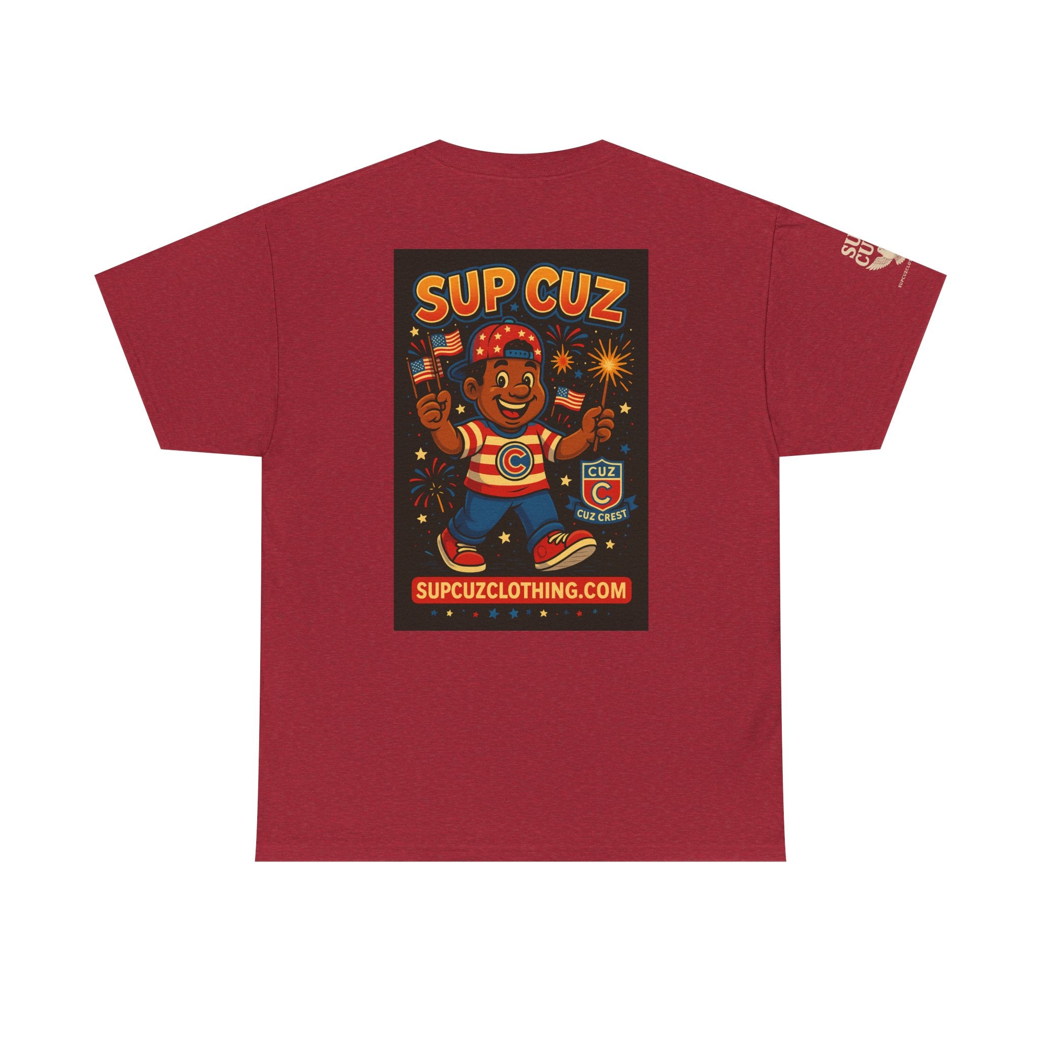 4th of July Launch Tee 3/6 - Unisex Heavy Cotton Tee