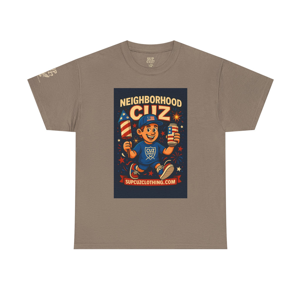 4th of July Launch Tee 5/6 - Unisex Heavy Cotton Tee