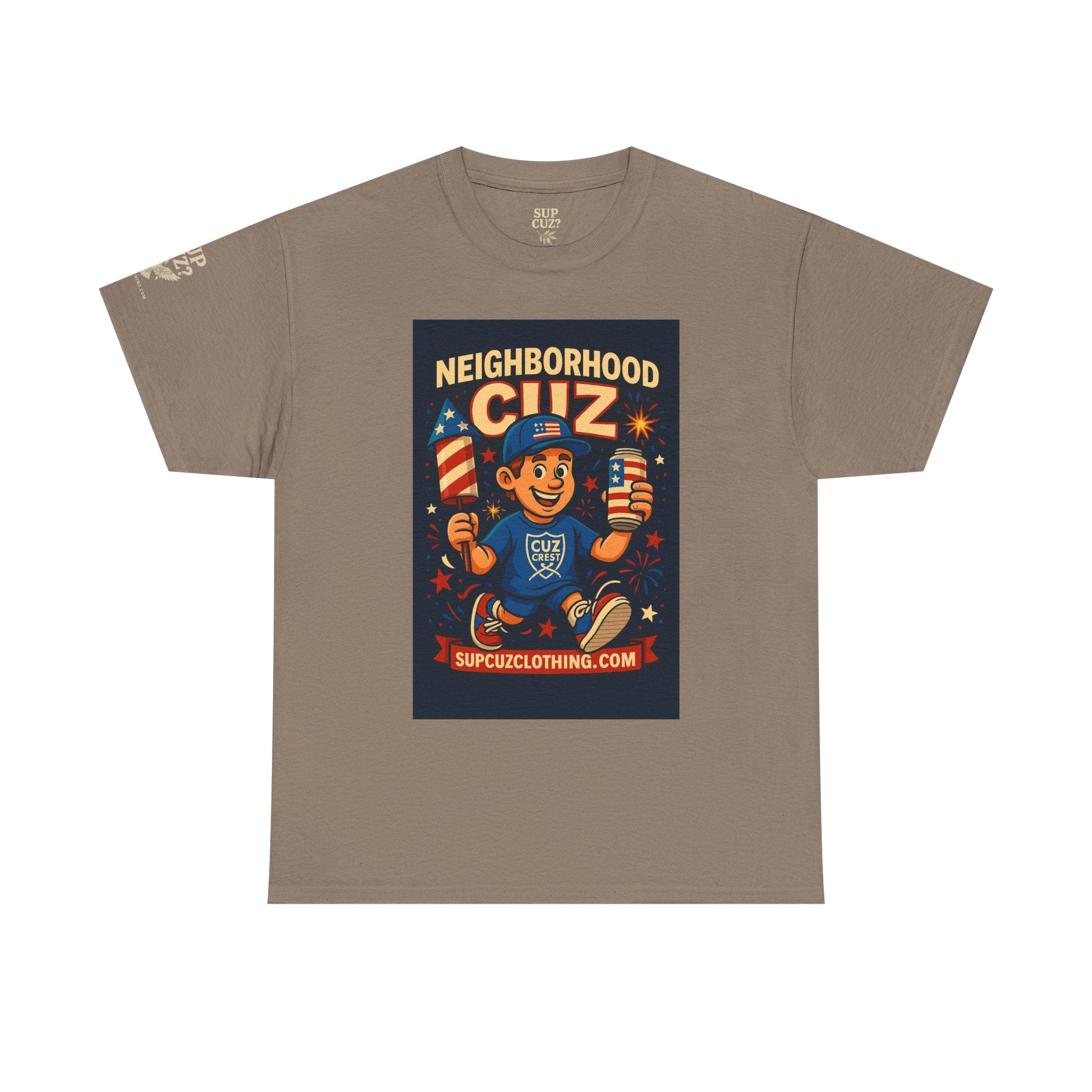 4th of July Launch Tee 5/6 - Unisex Heavy Cotton Tee