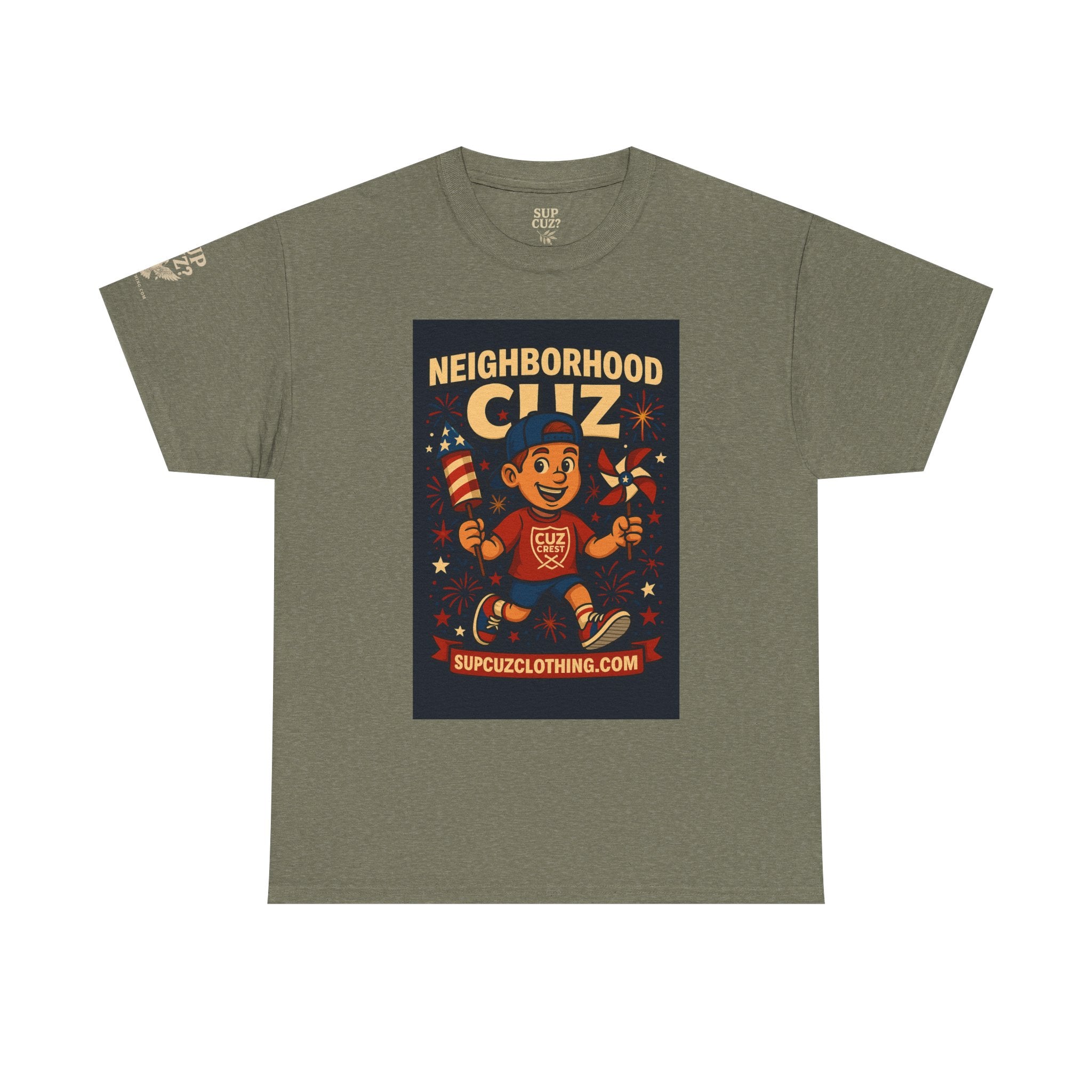 4th of July Launch Tee 6/6 - Unisex Heavy Cotton Tee