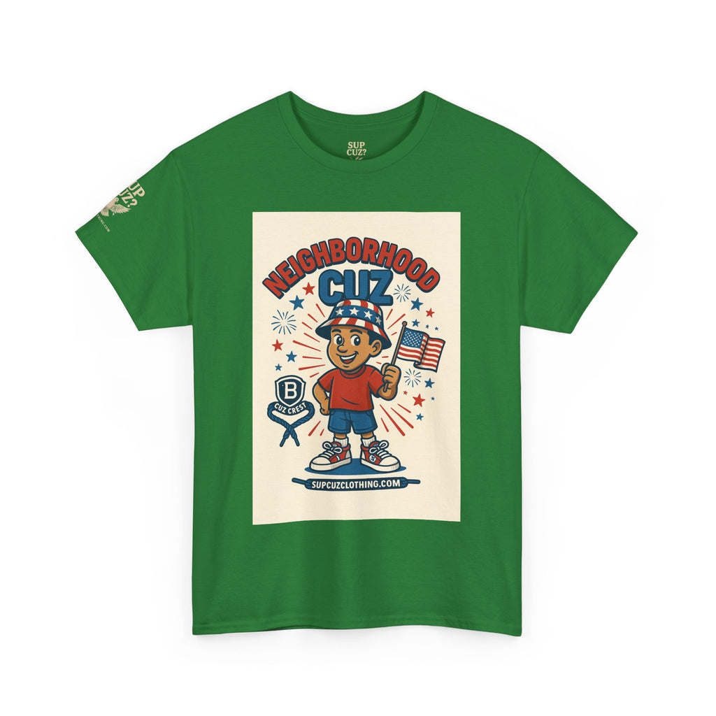 4th of July Launch Tee 4/6 - Unisex Heavy Cotton Tee