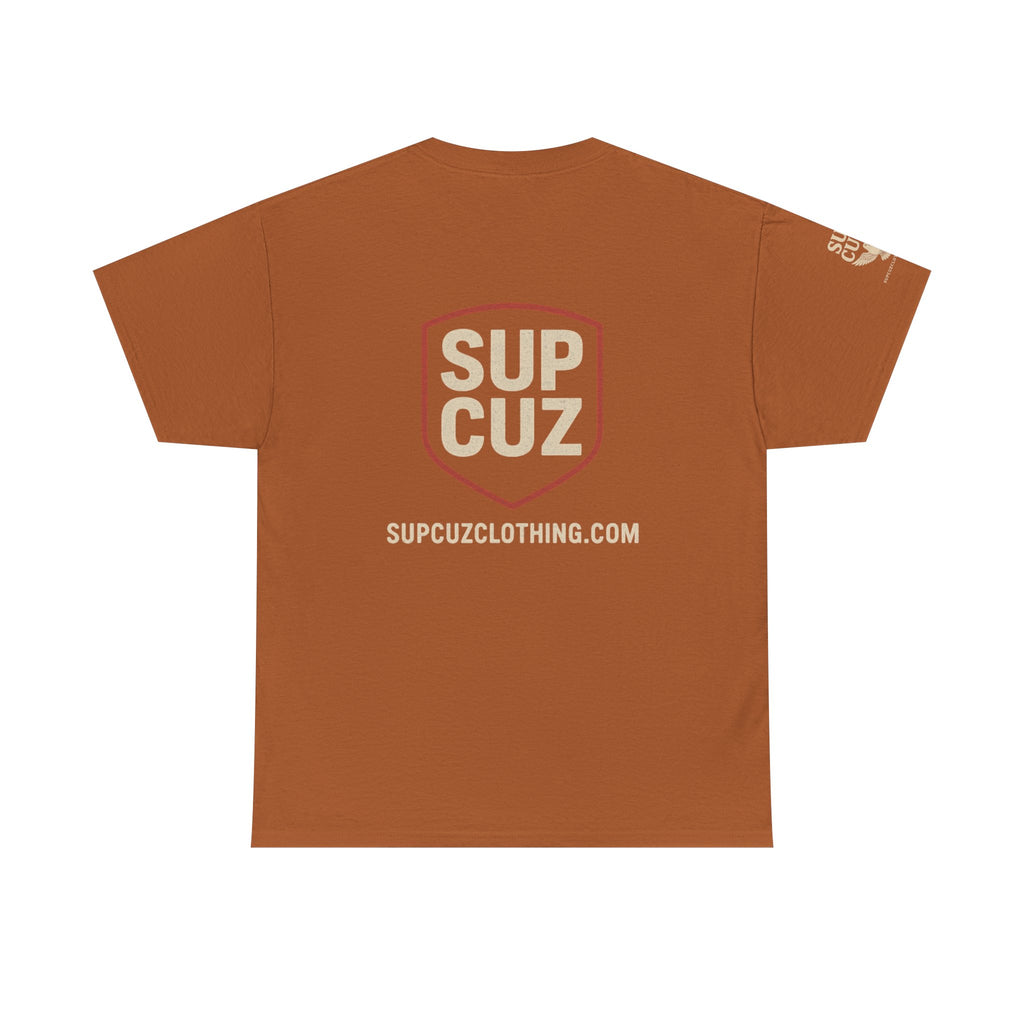 The Pop Off Cousin - Unisex Heavy Cotton Tee (Multiple Colors)