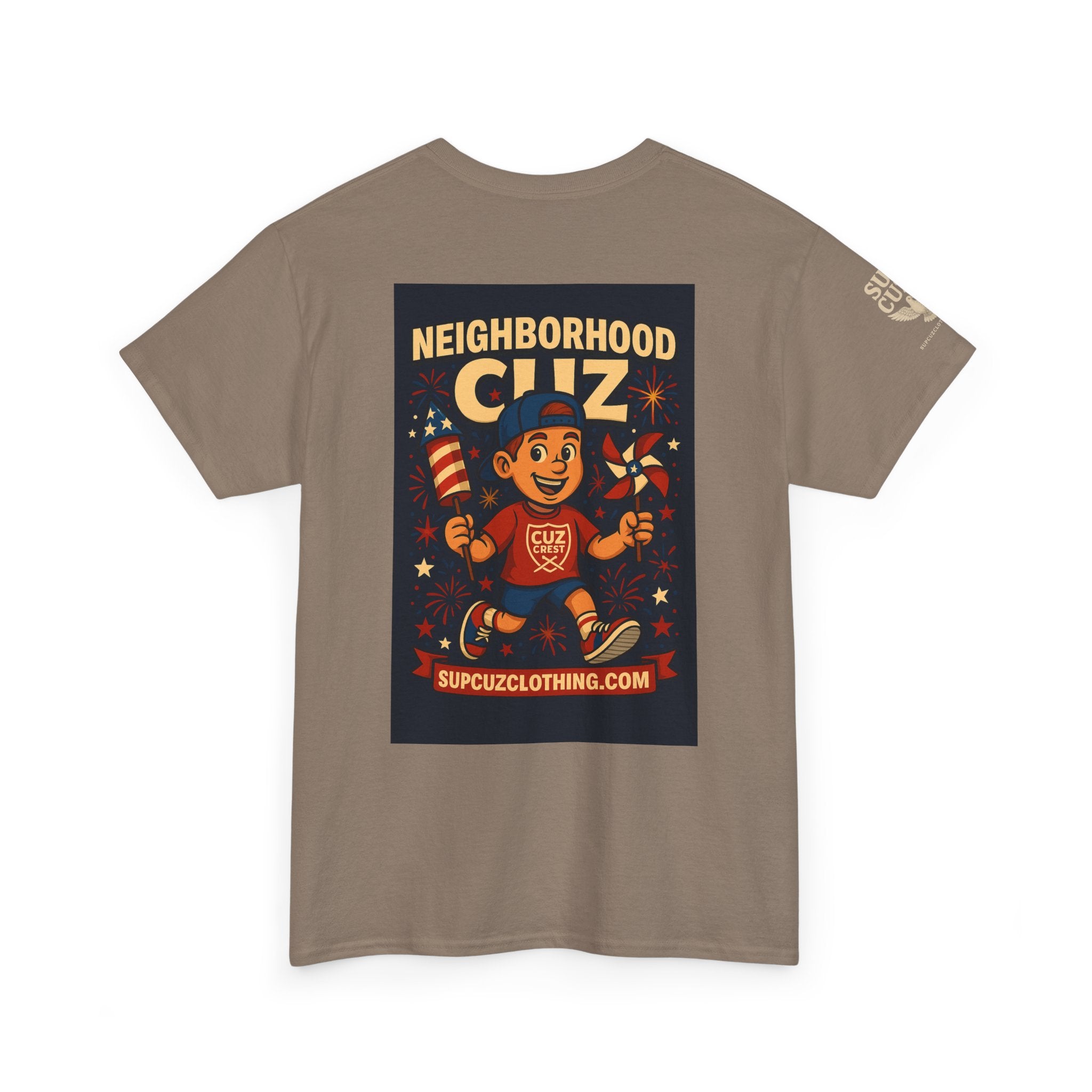 4th of July Launch Tee 6/6 - Unisex Heavy Cotton Tee