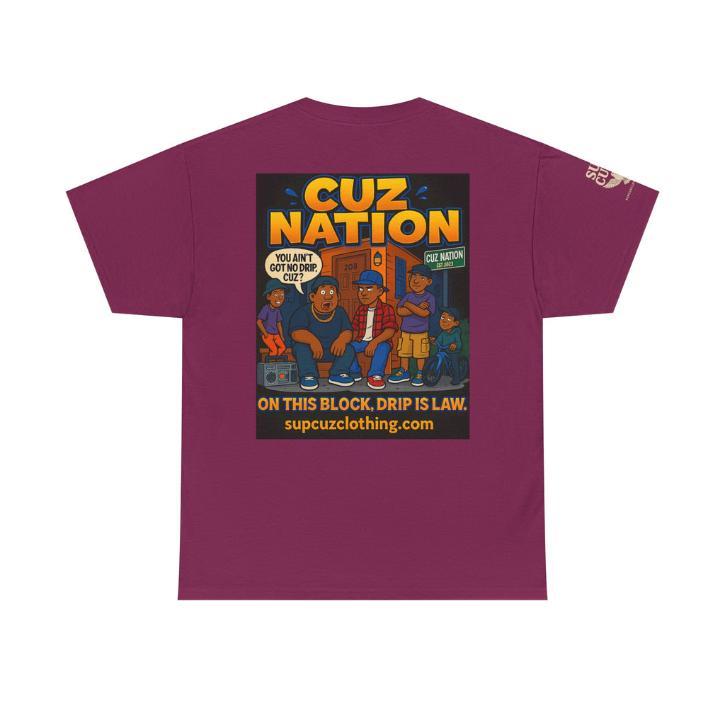 Cuz Nation - Unisex Heavy Cotton Tee