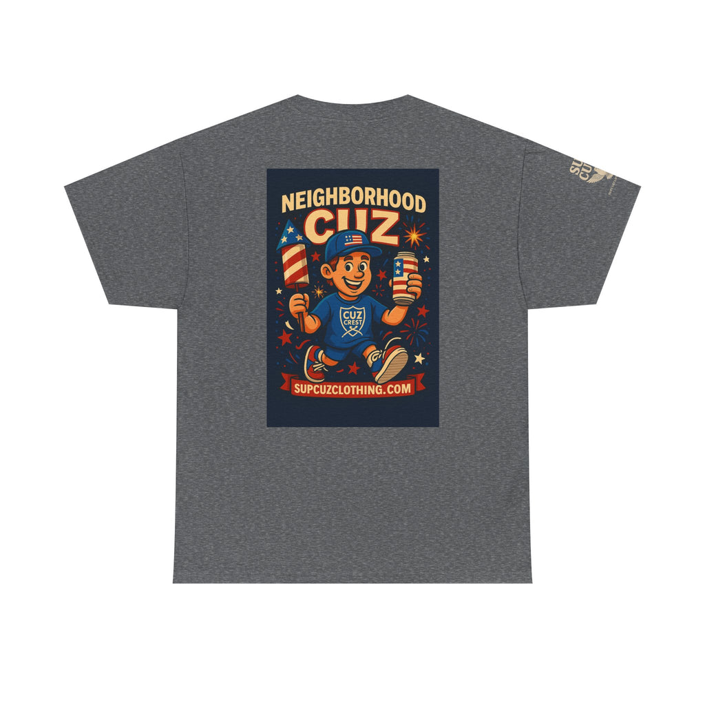 4th of July Launch Tee 5/6 - Unisex Heavy Cotton Tee
