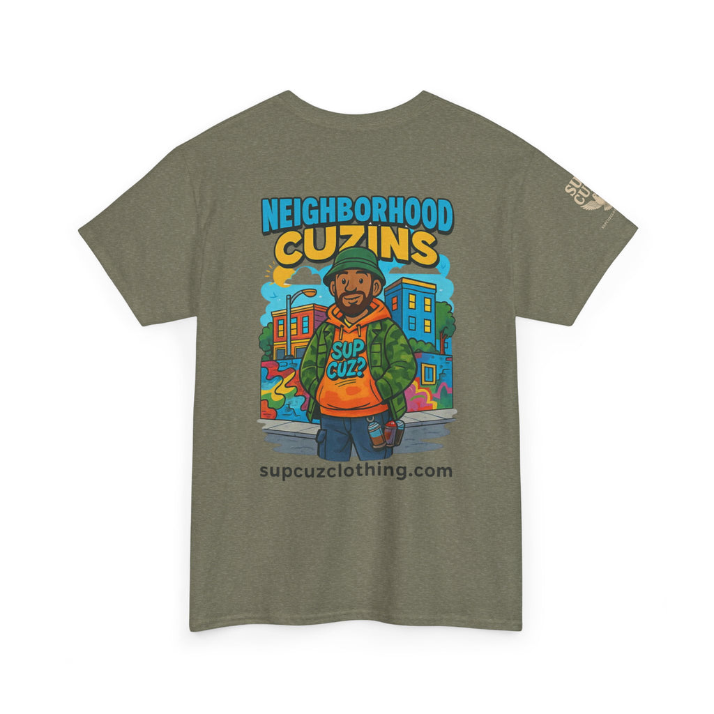 Neighborhood Cuzins -  Unisex Heavy Cotton Tee