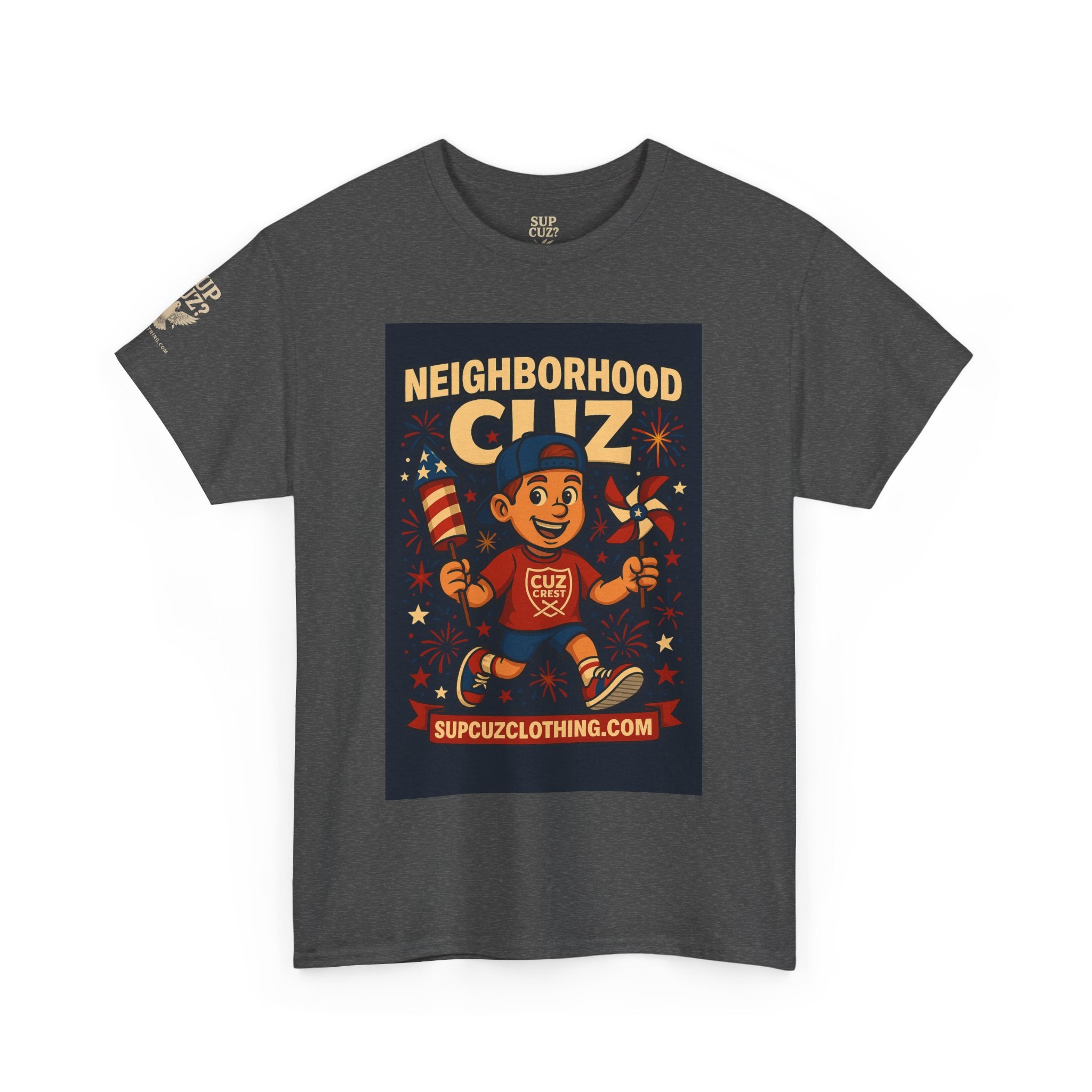 4th of July Launch Tee 6/6 - Unisex Heavy Cotton Tee