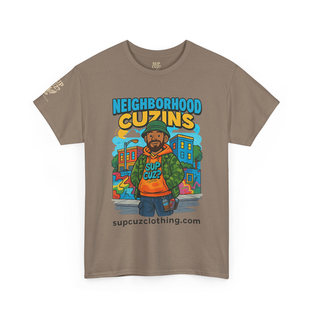 Neighborhood Cuzins -  Unisex Heavy Cotton Tee