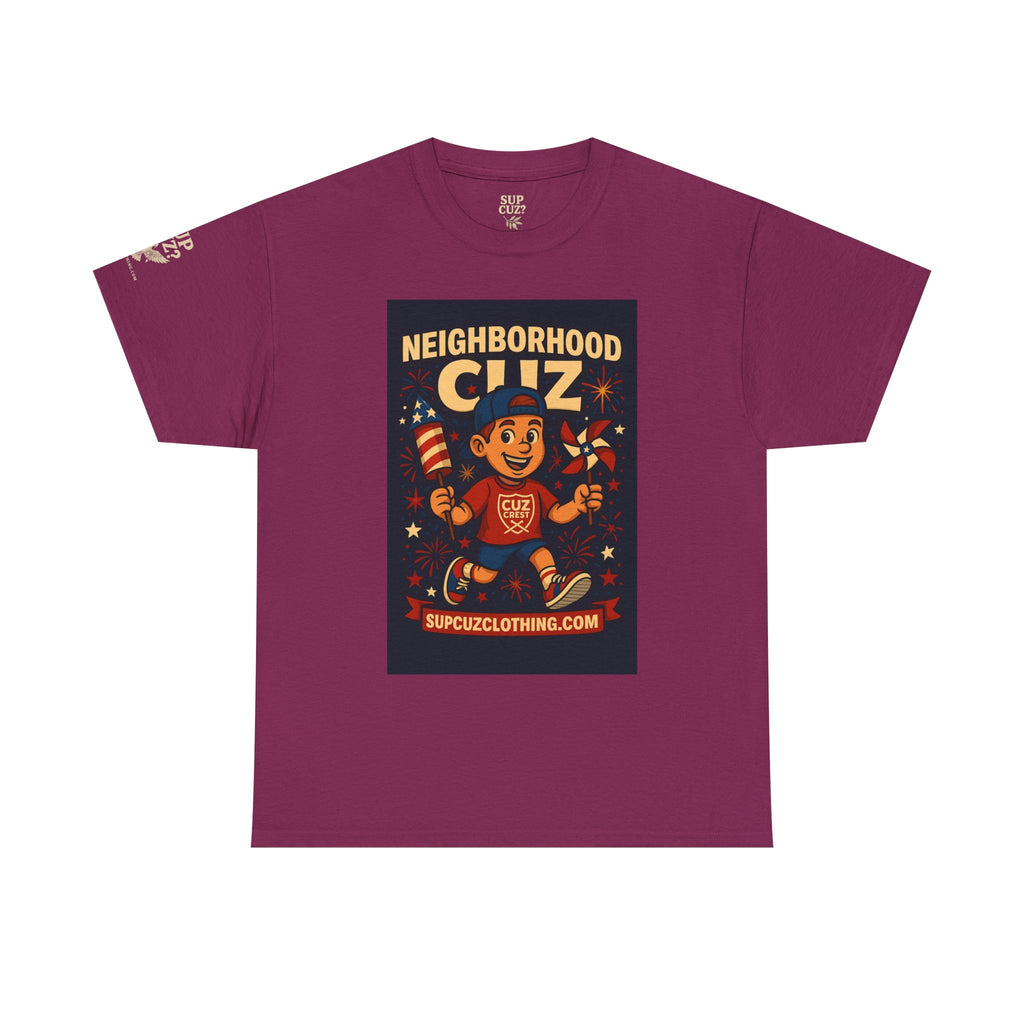 4th of July Launch Tee 6/6 - Unisex Heavy Cotton Tee