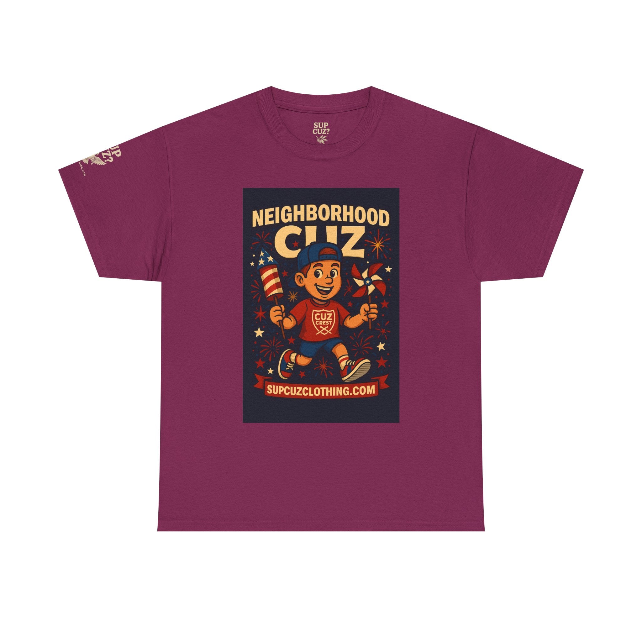 4th of July Launch Tee 6/6 - Unisex Heavy Cotton Tee