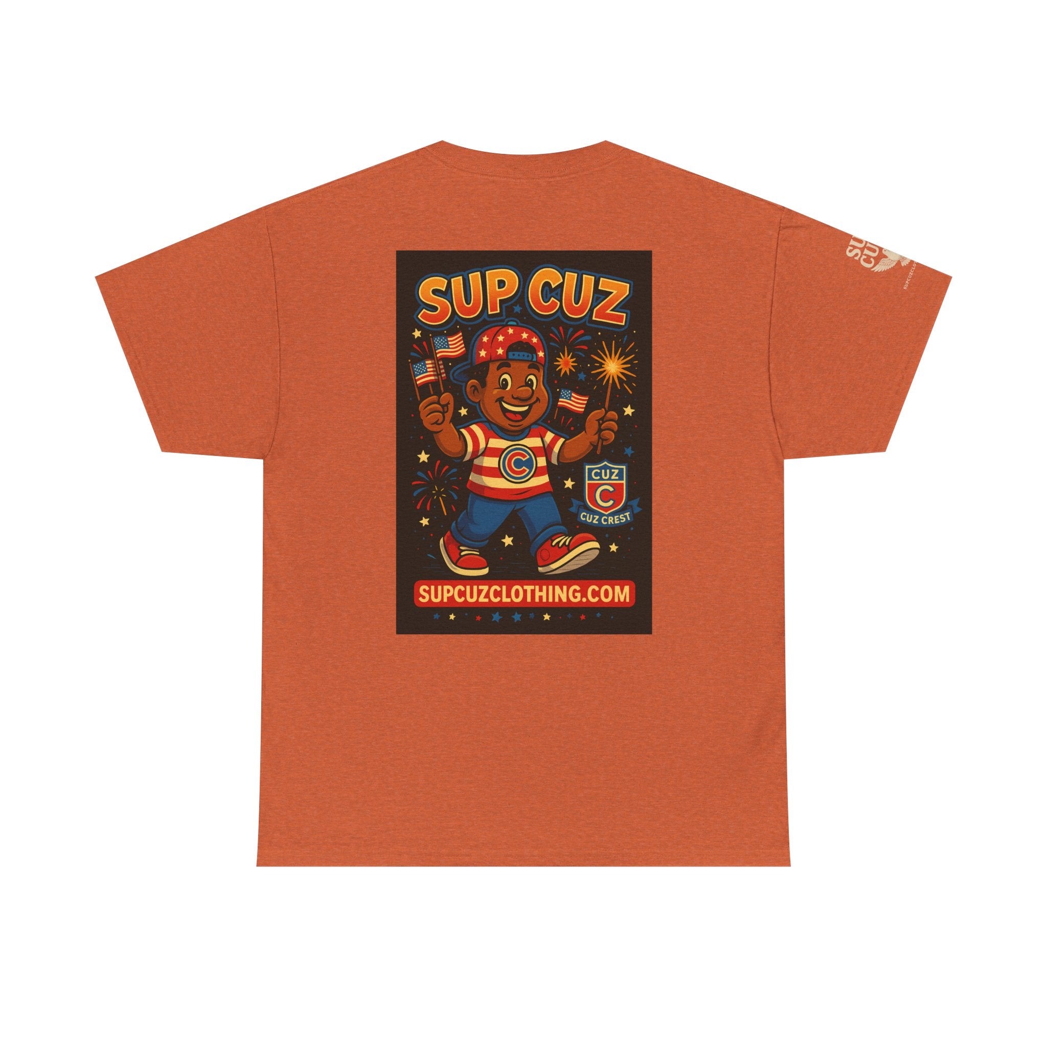 4th of July Launch Tee 3/6 - Unisex Heavy Cotton Tee