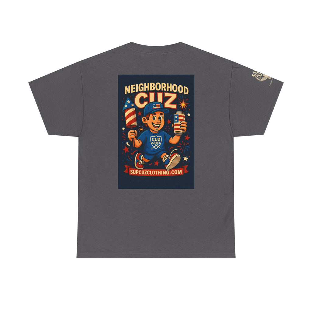 4th of July Launch Tee 5/6 - Unisex Heavy Cotton Tee
