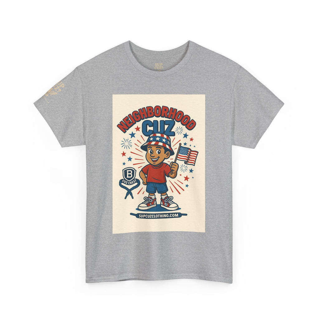 4th of July Launch Tee 4/6 - Unisex Heavy Cotton Tee