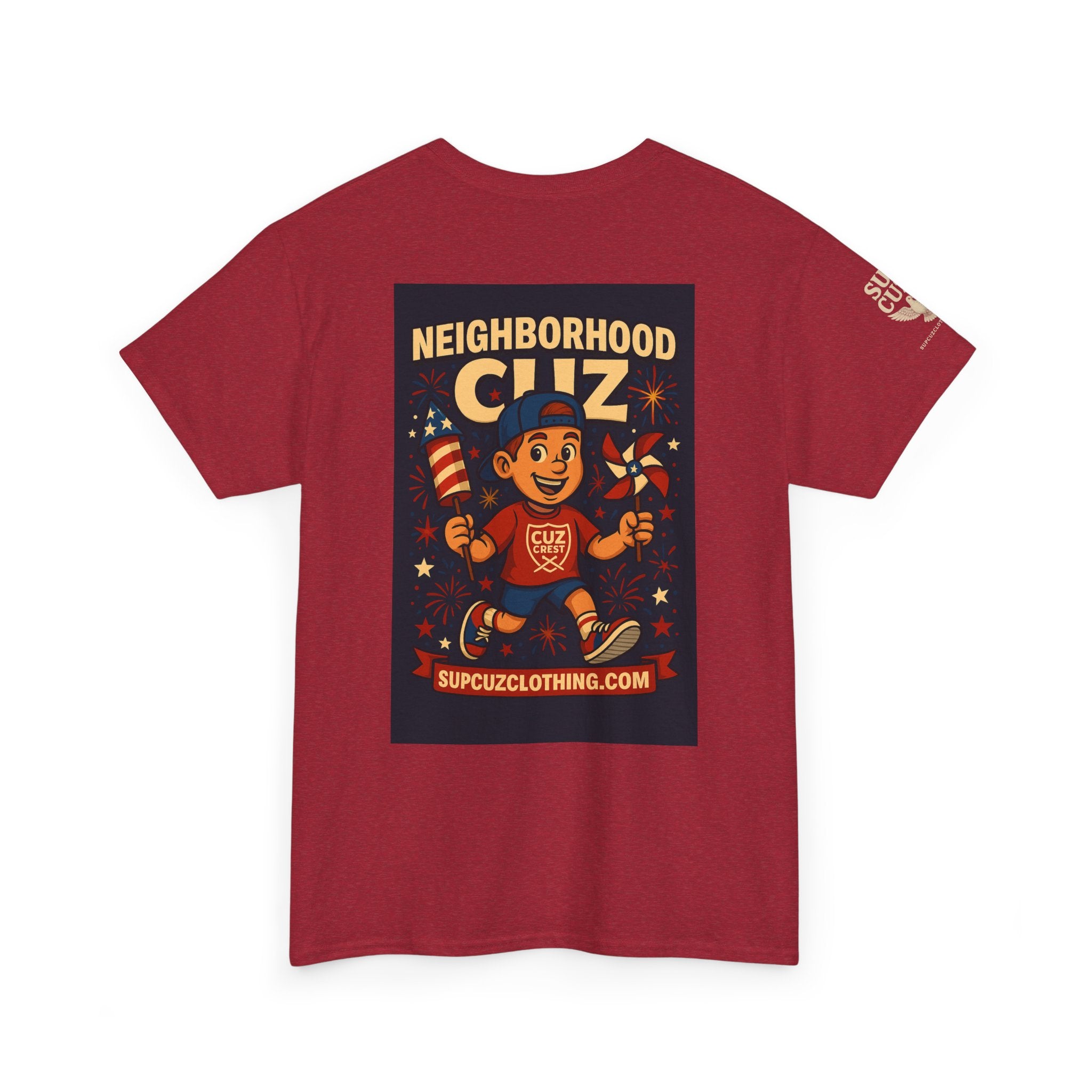 4th of July Launch Tee 6/6 - Unisex Heavy Cotton Tee
