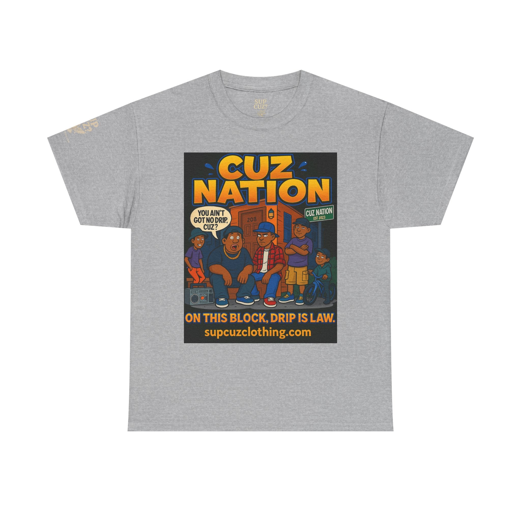 Cuz Nation - Unisex Heavy Cotton Tee