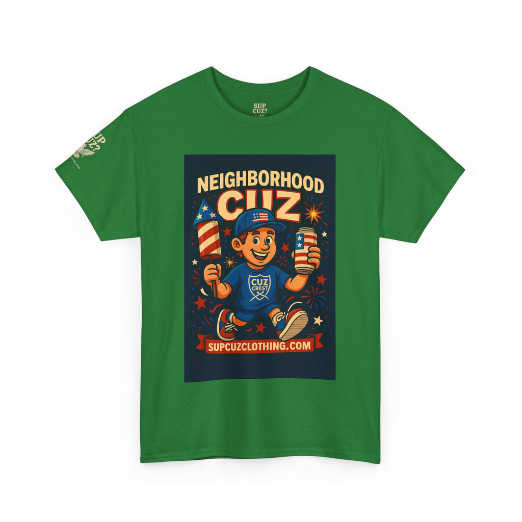 4th of July Launch Tee 5/6 - Unisex Heavy Cotton Tee