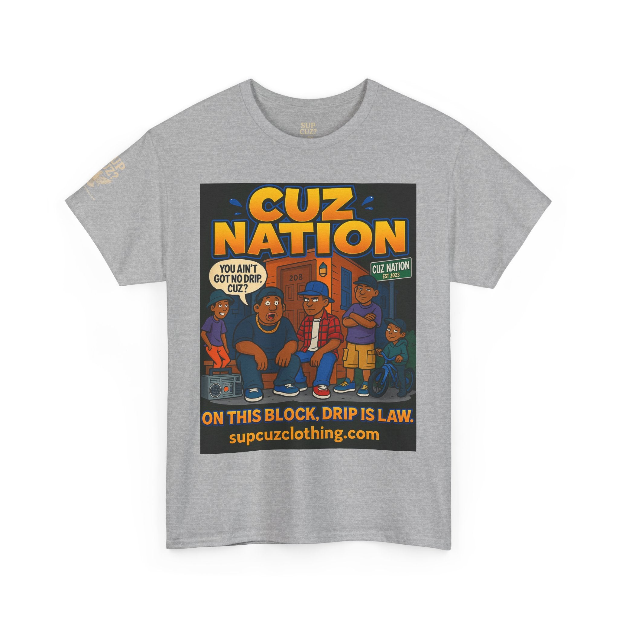 Cuz Nation - Unisex Heavy Cotton Tee
