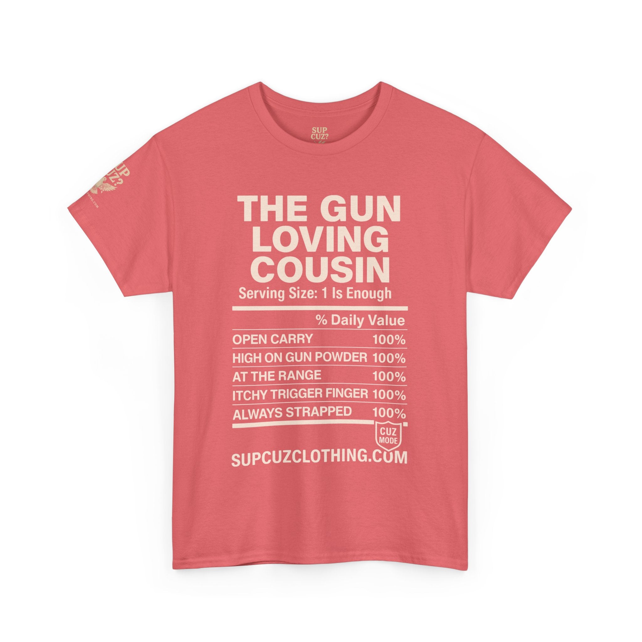 The Gun Loving Cousin - Unisex Heavy Cotton Tee (Multiple Colors)
