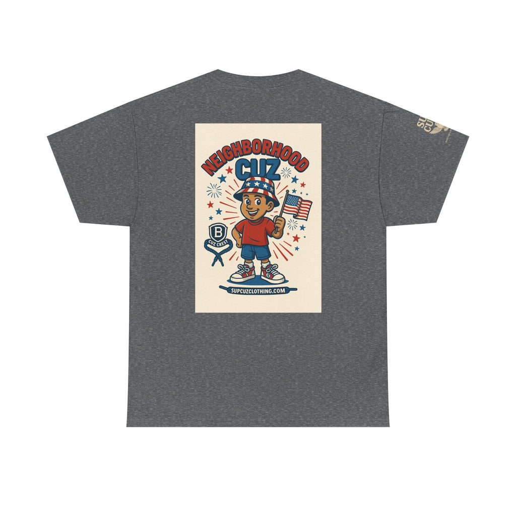 4th of July Launch Tee 4/6 - Unisex Heavy Cotton Tee