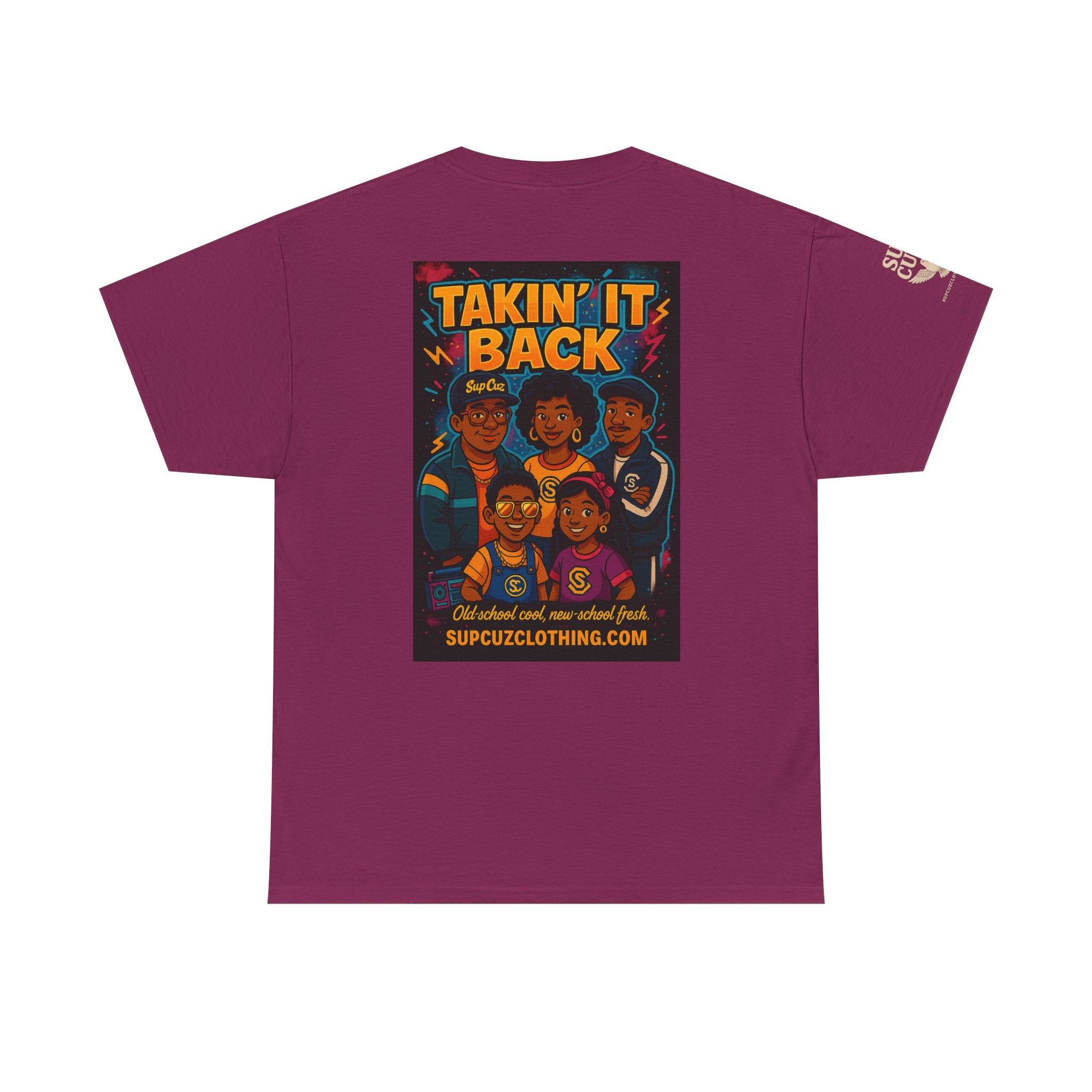 Taking It Back -  Unisex Heavy Cotton Tee