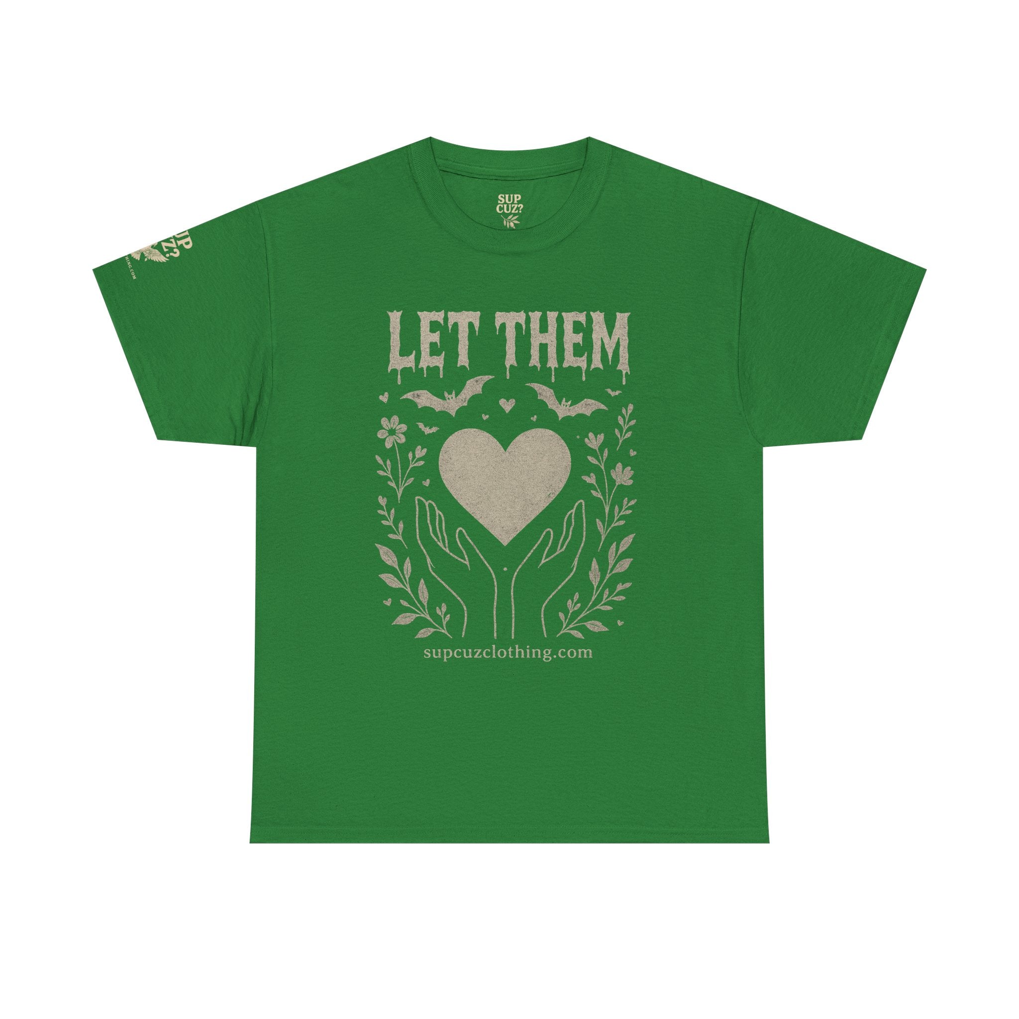 Let Them! - Unisex Heavy Cotton Tee (Multiple Colors)