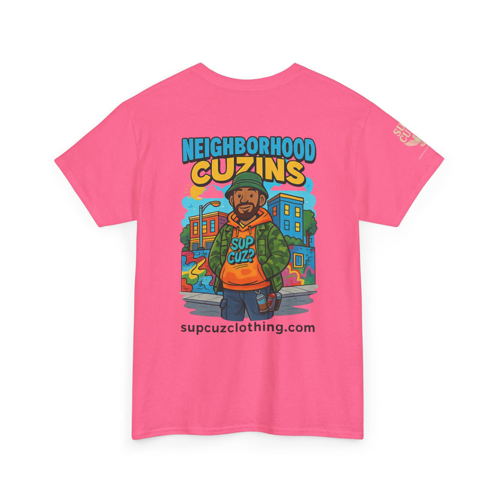 Neighborhood Cuzins -  Unisex Heavy Cotton Tee