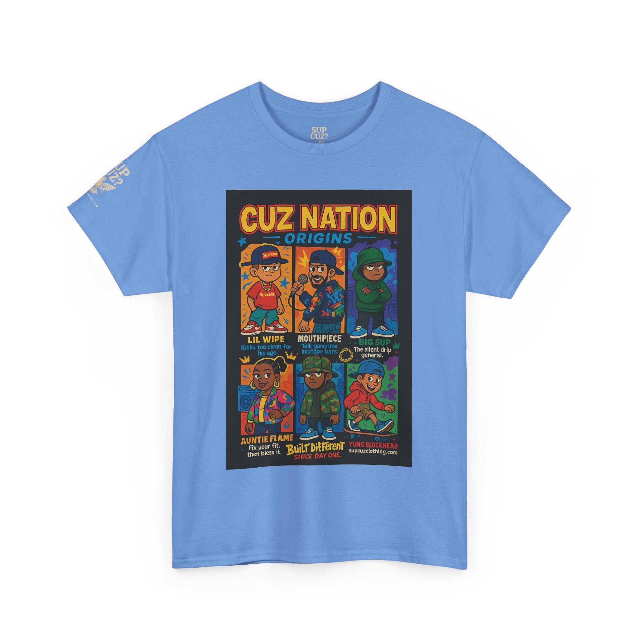 Cuz Nation Origins -  Unisex Heavy Cotton Tee