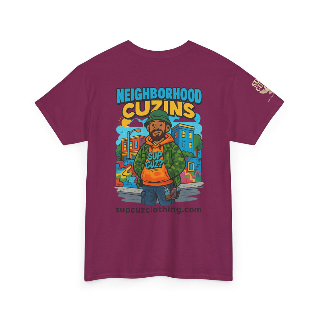 Neighborhood Cuzins -  Unisex Heavy Cotton Tee