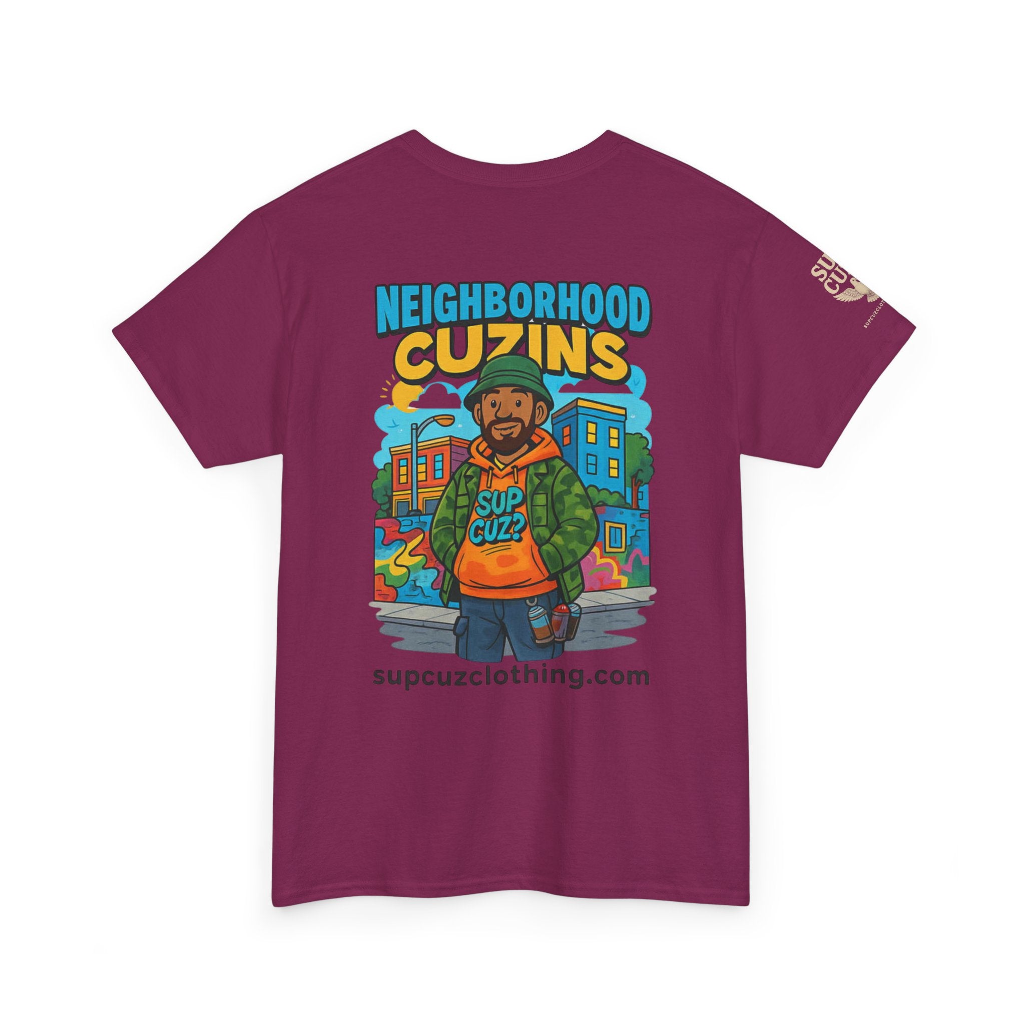 Neighborhood Cuzins -  Unisex Heavy Cotton Tee