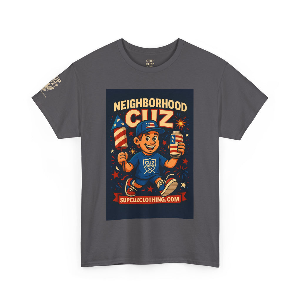 4th of July Launch Tee 5/6 - Unisex Heavy Cotton Tee