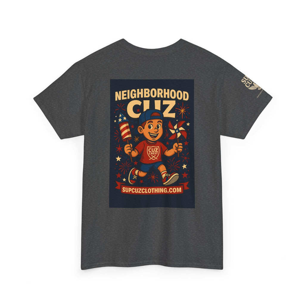 4th of July Launch Tee 6/6 - Unisex Heavy Cotton Tee