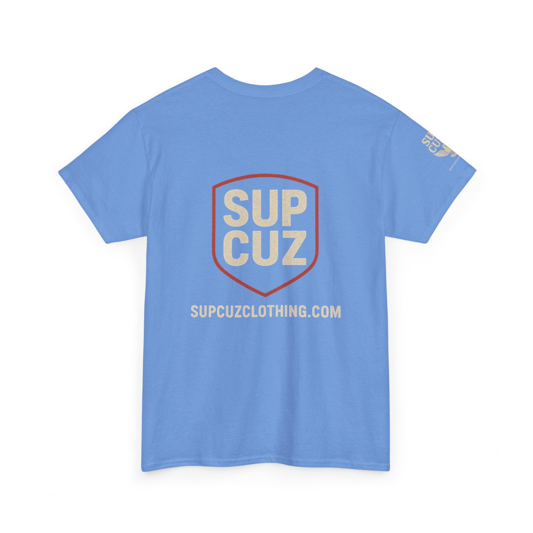 The Pop Off Cousin - Unisex Heavy Cotton Tee (Multiple Colors)