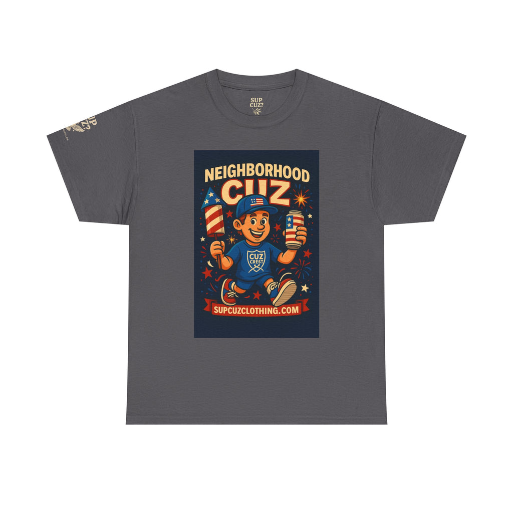 4th of July Launch Tee 5/6 - Unisex Heavy Cotton Tee