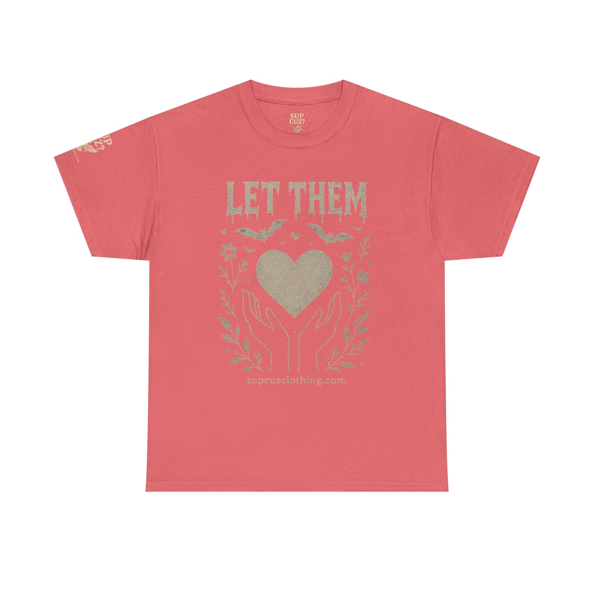 Let Them! - Unisex Heavy Cotton Tee (Multiple Colors)