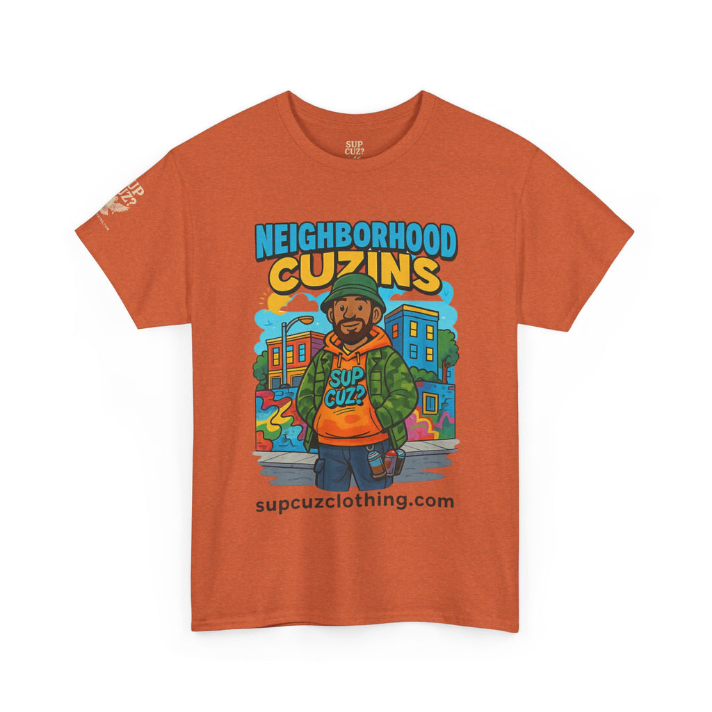 Neighborhood Cuzins -  Unisex Heavy Cotton Tee