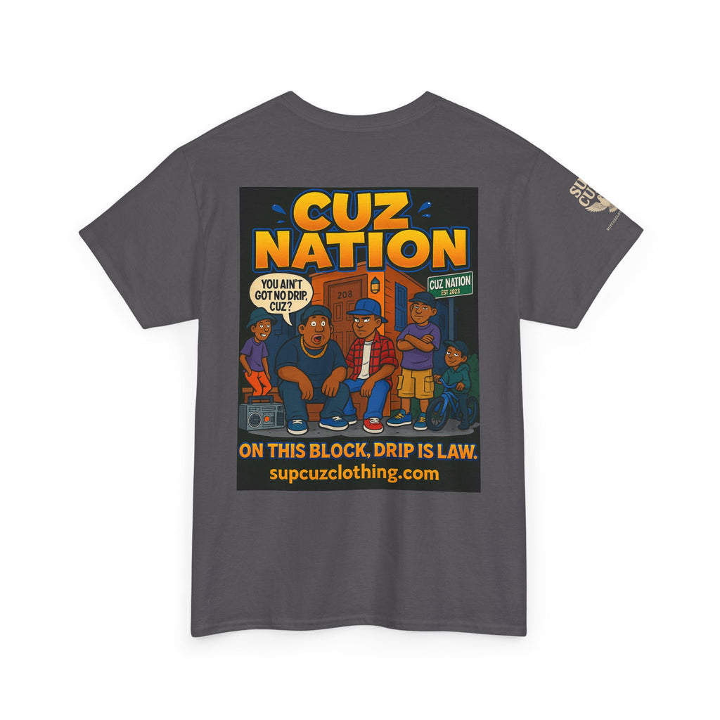 Cuz Nation - Unisex Heavy Cotton Tee
