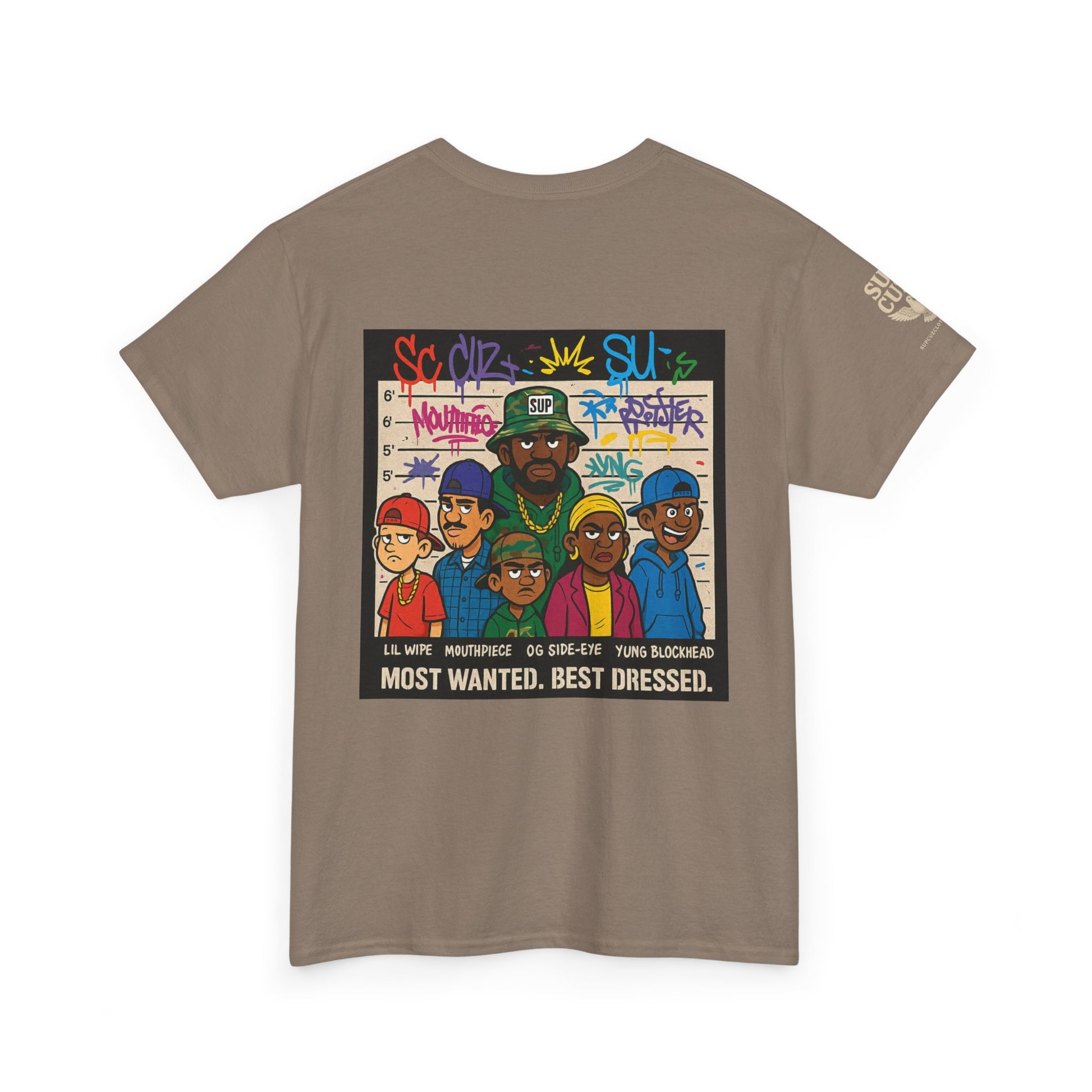 Cuz Crew Most Wanted -  Unisex Heavy Cotton Tee
