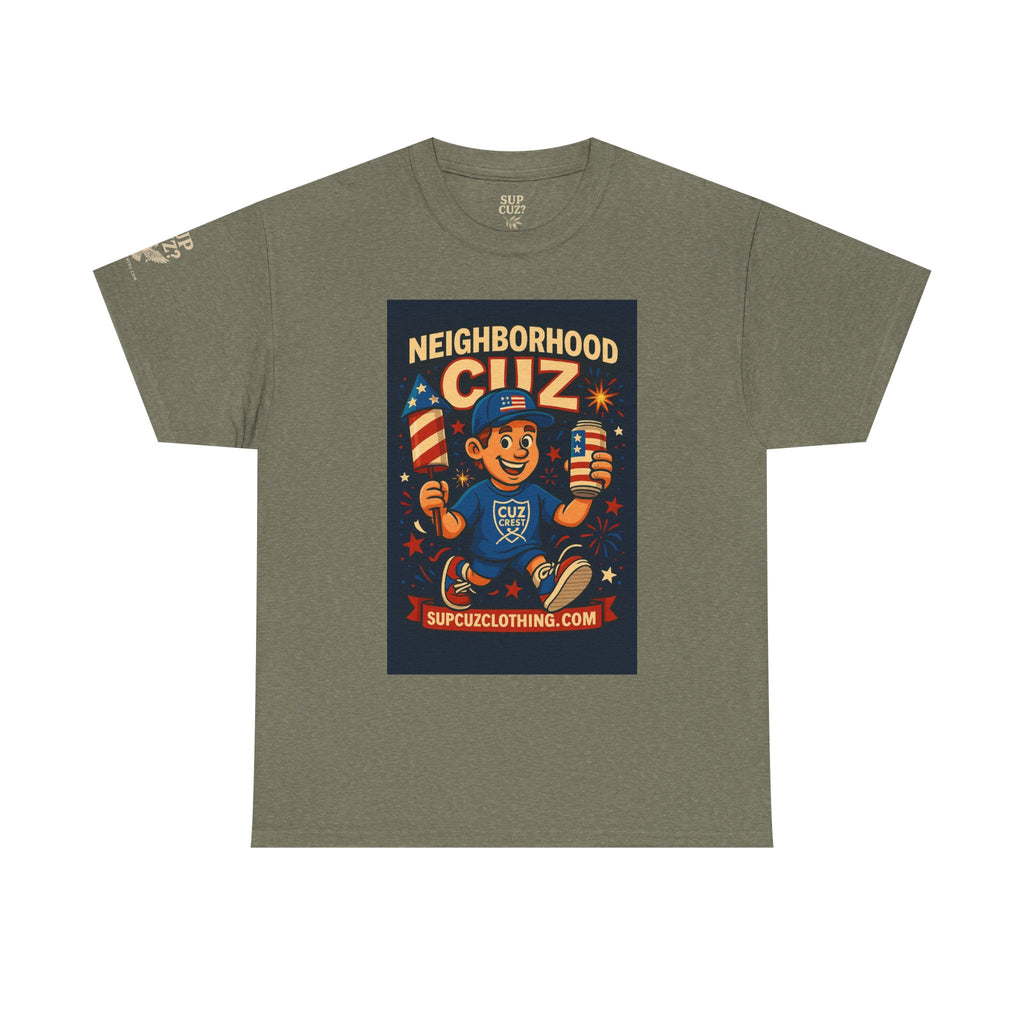 4th of July Launch Tee 5/6 - Unisex Heavy Cotton Tee