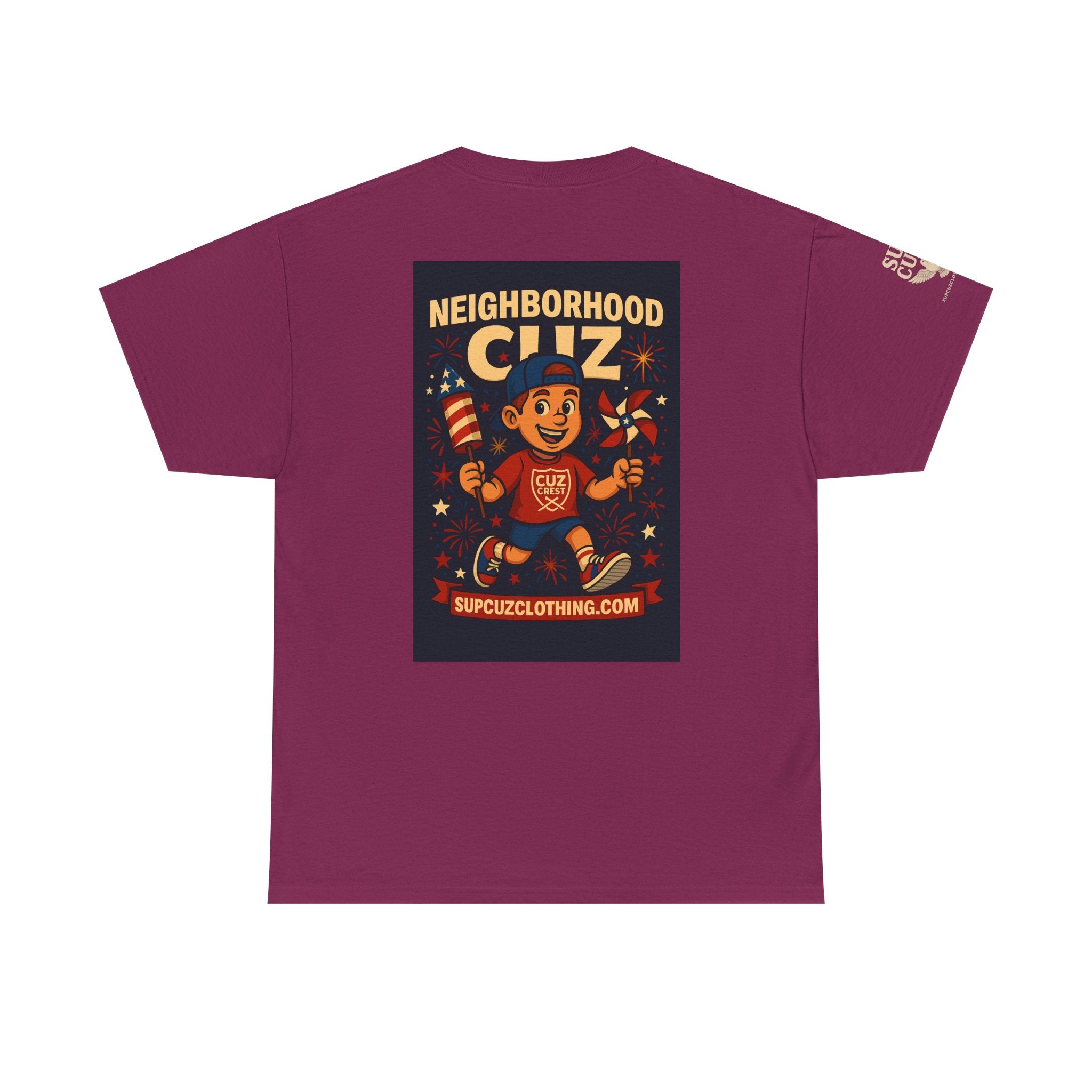 4th of July Launch Tee 6/6 - Unisex Heavy Cotton Tee