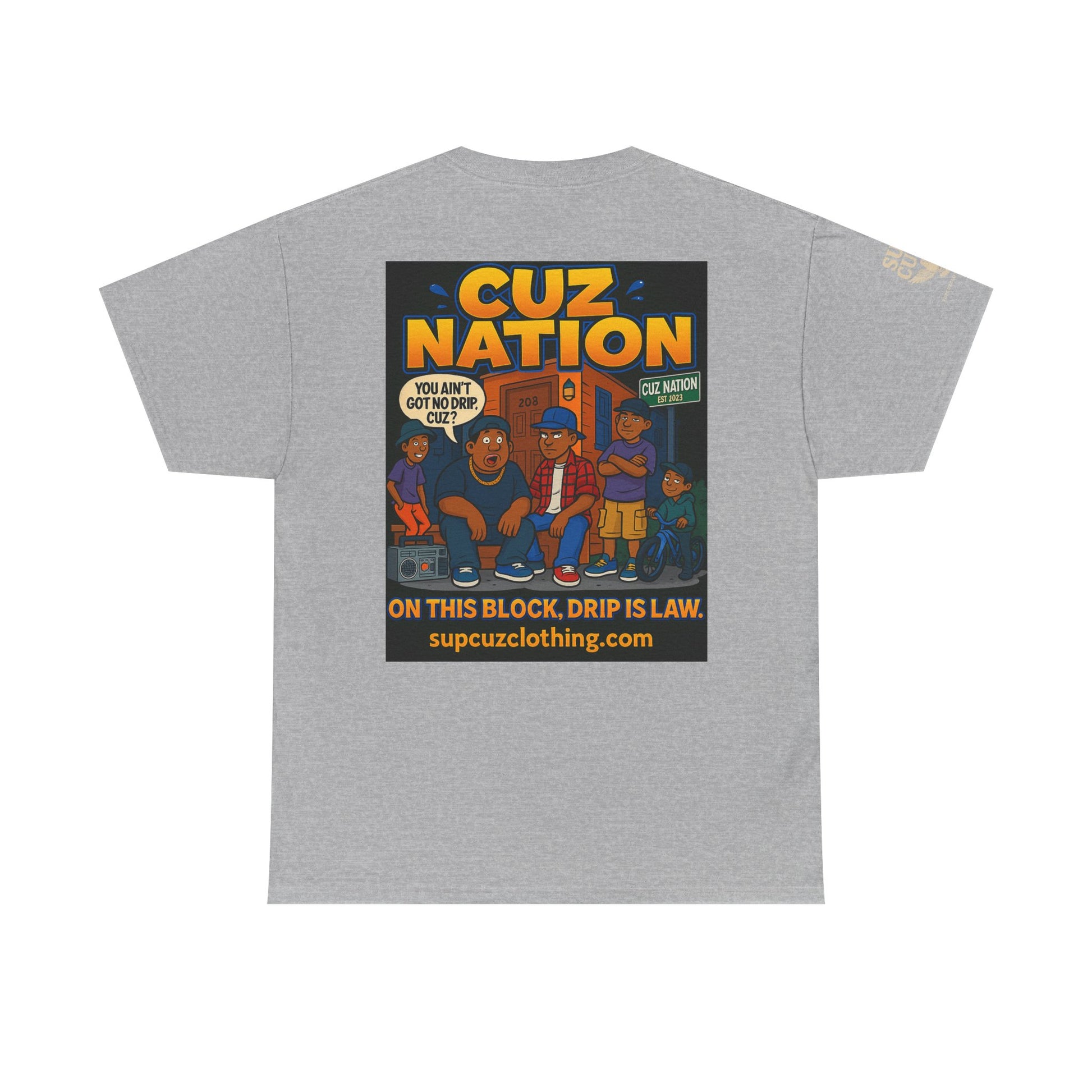 Cuz Nation - Unisex Heavy Cotton Tee