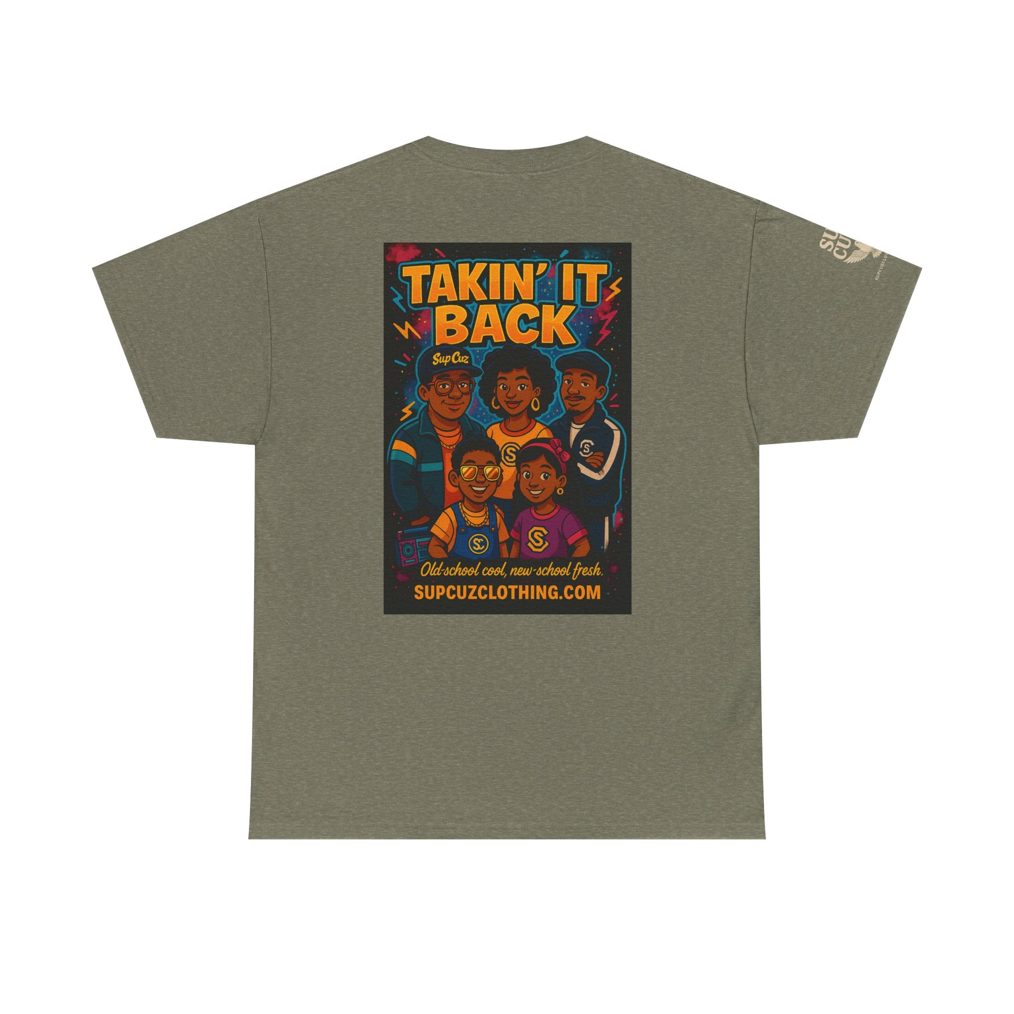 Taking It Back -  Unisex Heavy Cotton Tee