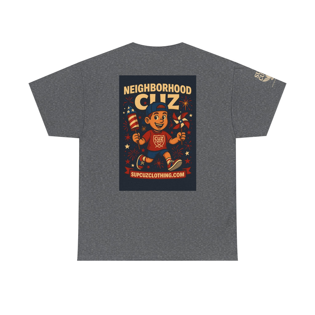 4th of July Launch Tee 6/6 - Unisex Heavy Cotton Tee