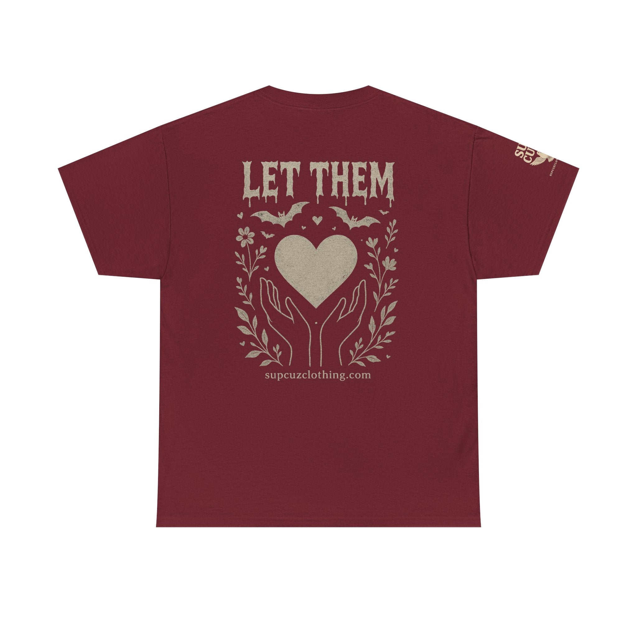 Let Them! - Unisex Heavy Cotton Tee (Multiple Colors)