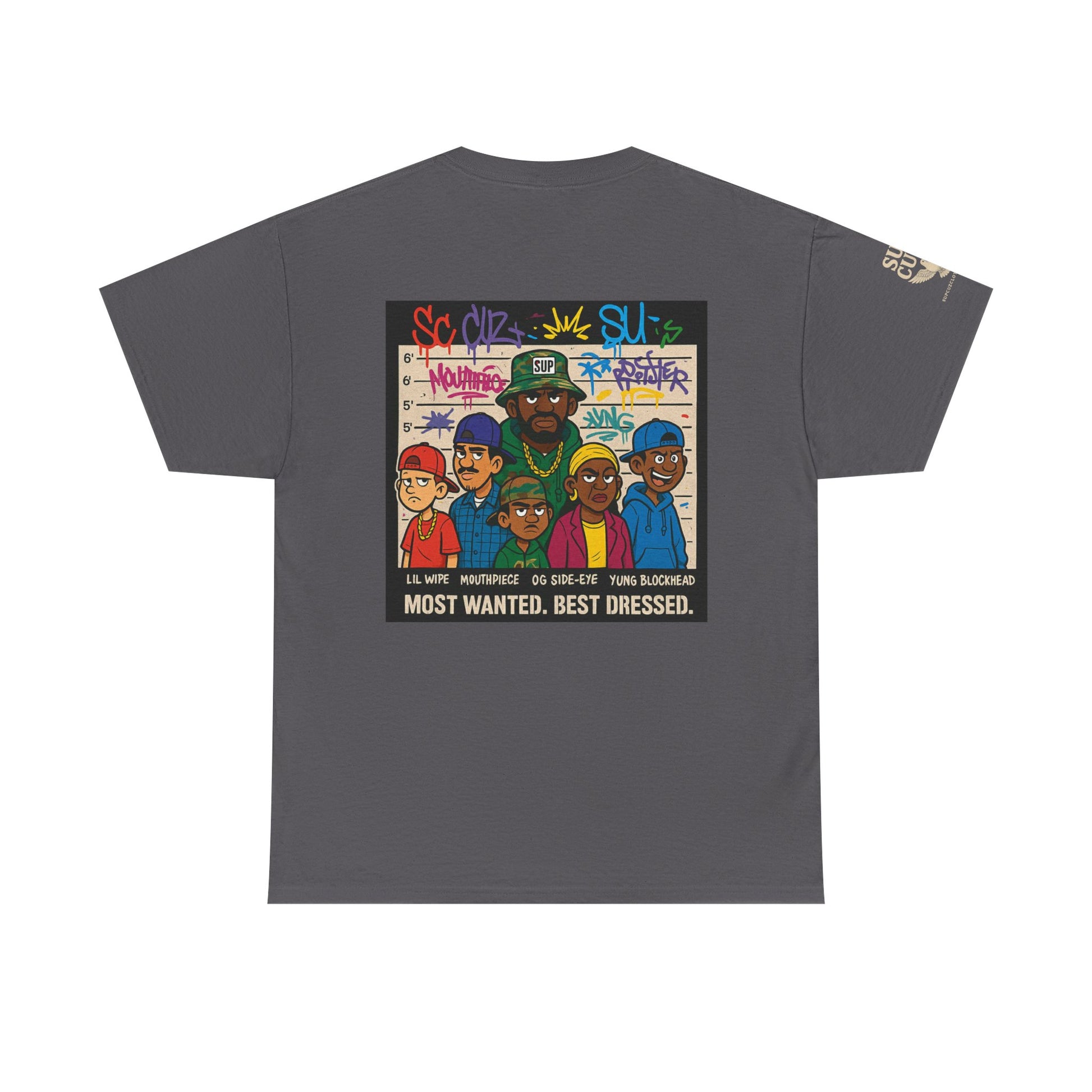 Cuz Crew Most Wanted -  Unisex Heavy Cotton Tee