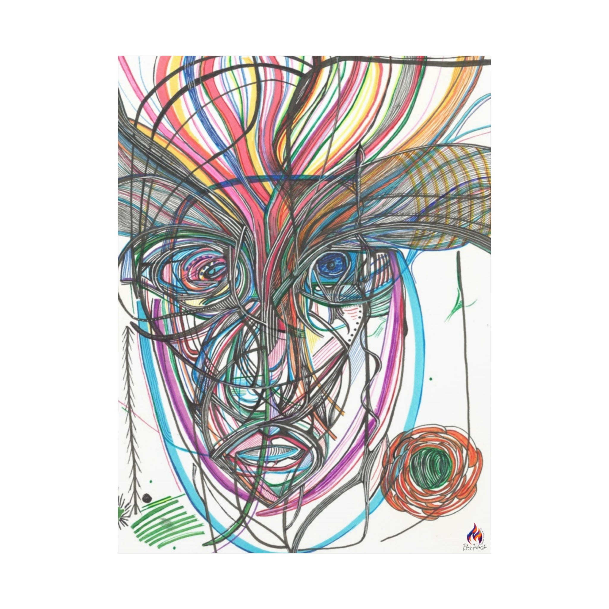 Abstract Art by Blissfirereiki.com (limited production 4/11)