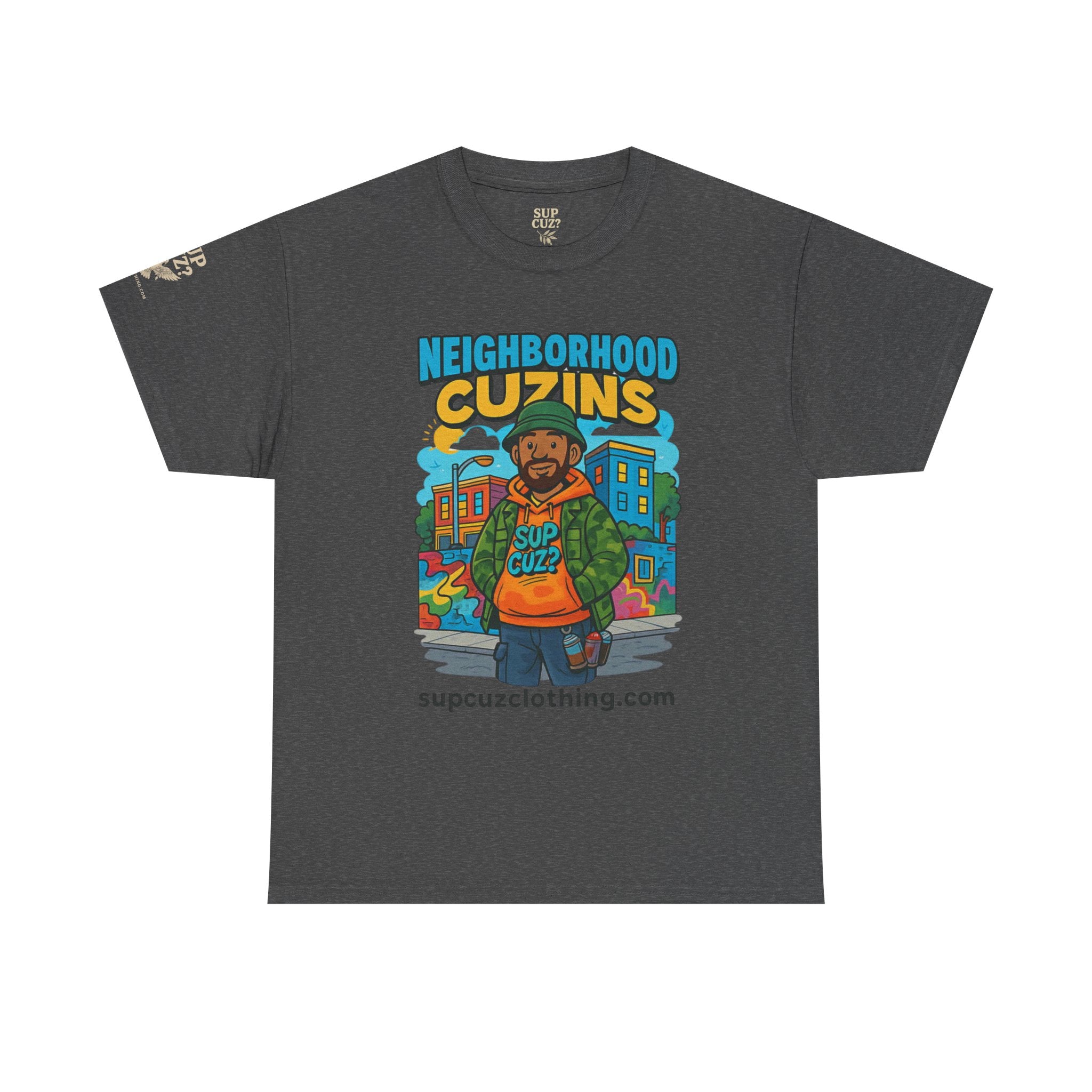 Neighborhood Cuzins -  Unisex Heavy Cotton Tee