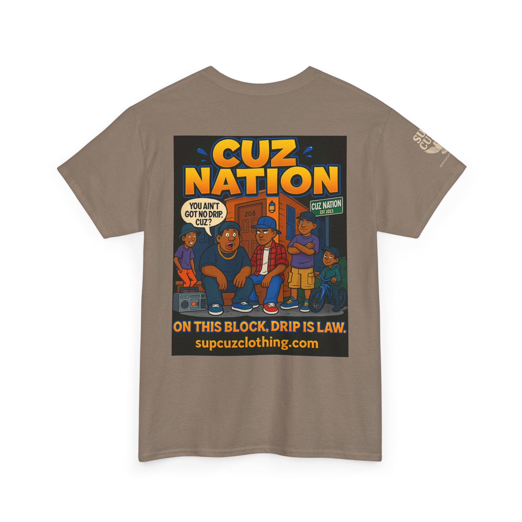 Cuz Nation - Unisex Heavy Cotton Tee